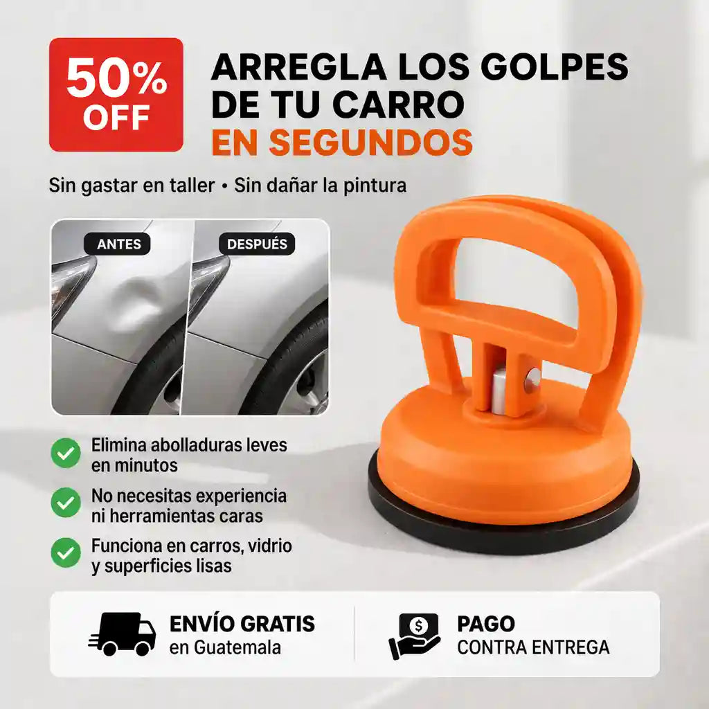 Ventosa Quita Golpes – Sin dañar tu pintura ni ir al taller