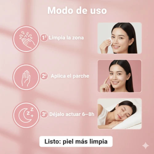 Parches invisibles Anti-Acné