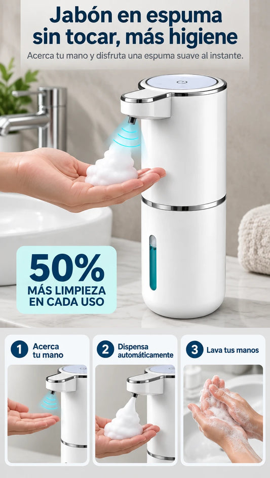 Dispensador automatico de jabon liquido