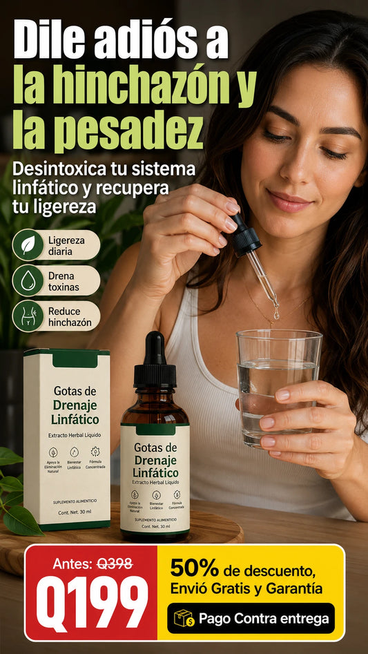 Gotas de Drenaje Linfático