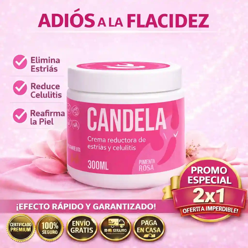Candela™ – Recupera tu piel firme y dile adiós a las estrías después del embarazo