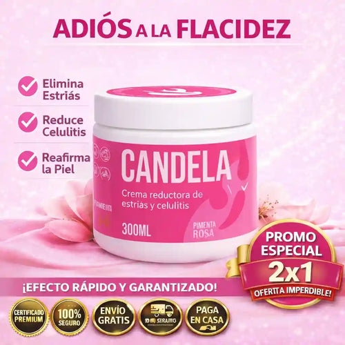 Candela™ – Recupera tu piel firme y dile adiós a las estrías después del embarazo