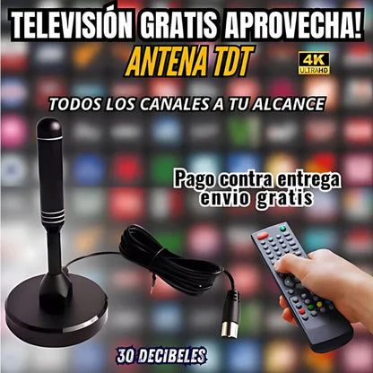 Antena “Señal Libre” ¡Televisión digital gratis!