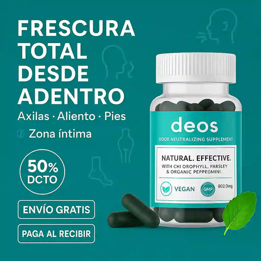 Elimina mal aliento, olor en tu zona intima y mal olor general