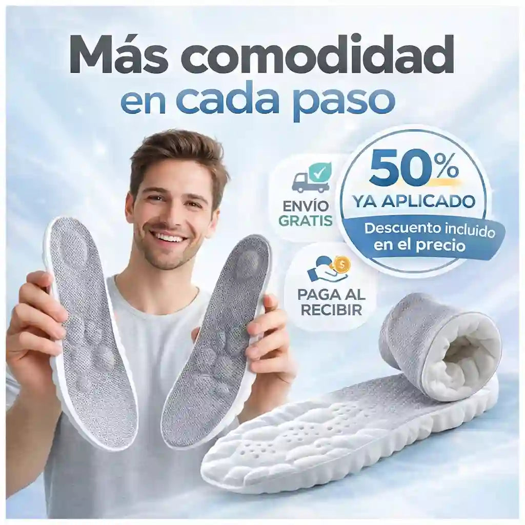 Plantillas Ortopédicas / Tus pies merecen descanso