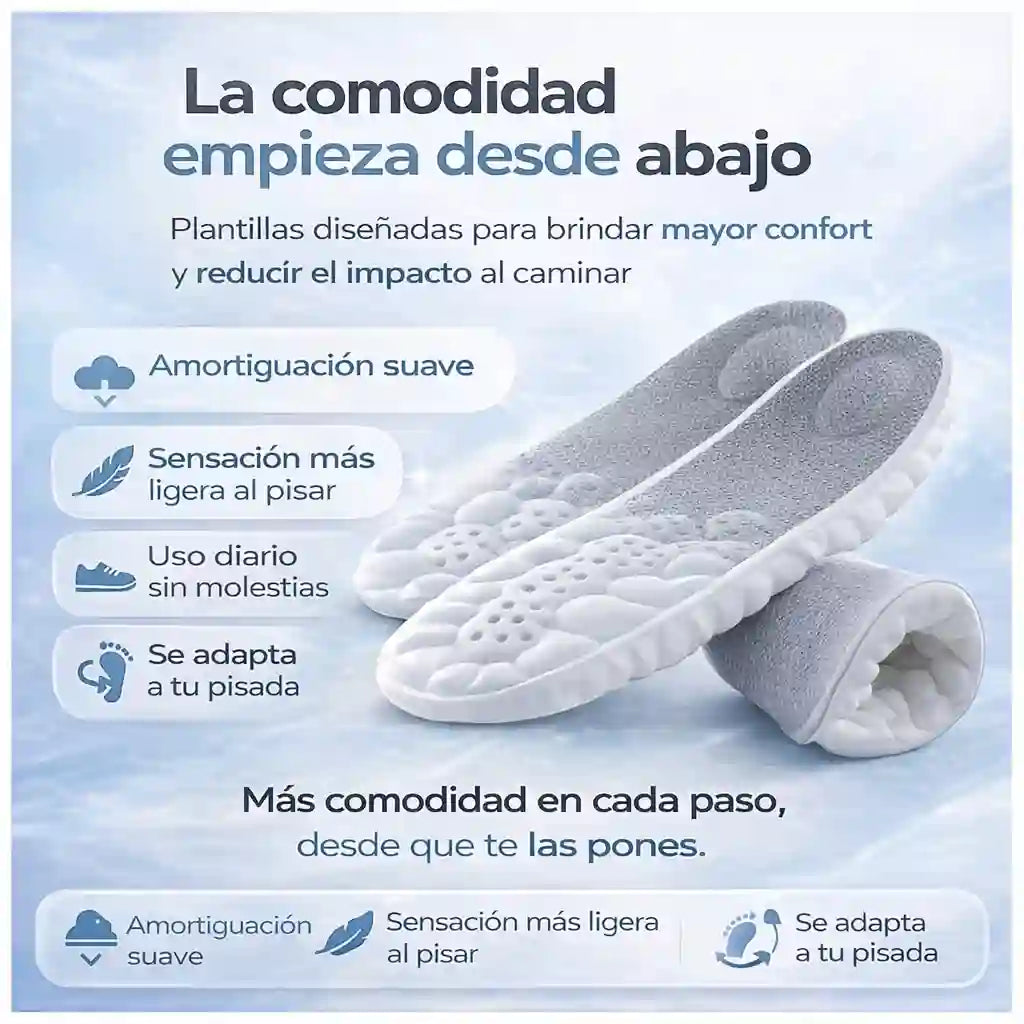 Plantillas Ortopédicas / Tus pies merecen descanso