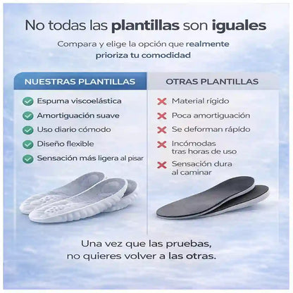 Plantillas Ortopédicas / Tus pies merecen descanso