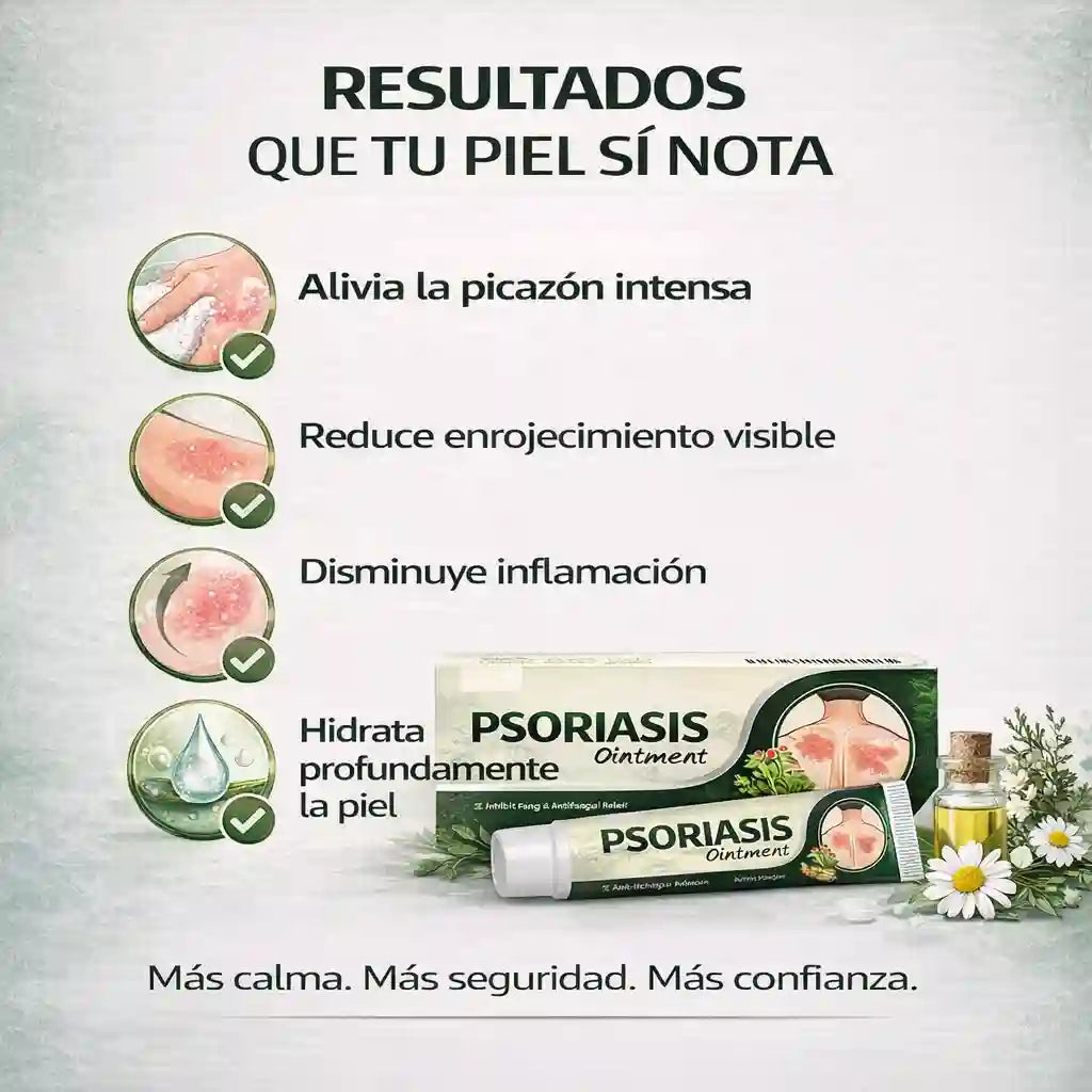 Psoriasis Solución Natural Para Calmar y Aliviar Tu Piel