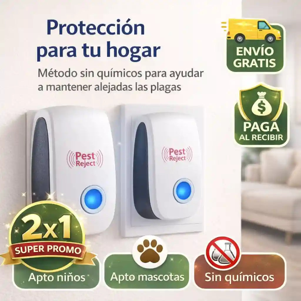 Repelente Ultrasónico/ La forma más segura de proteger tu hogar