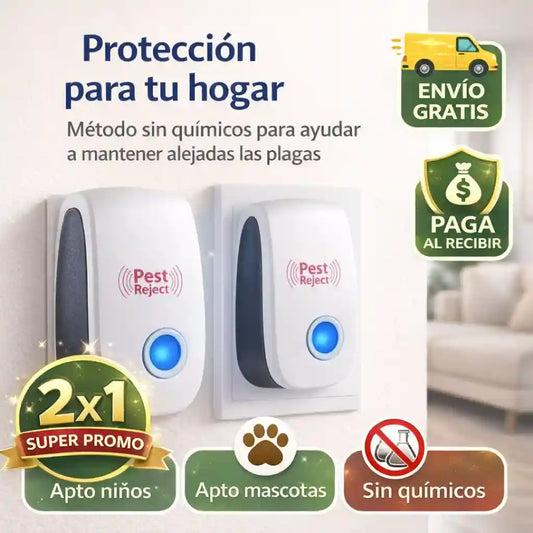 Repelente Ultrasónico/ La forma más segura de proteger tu hogar
