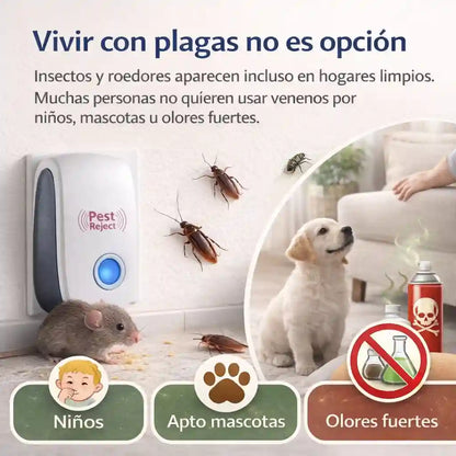 Repelente Ultrasónico/ La forma más segura de proteger tu hogar