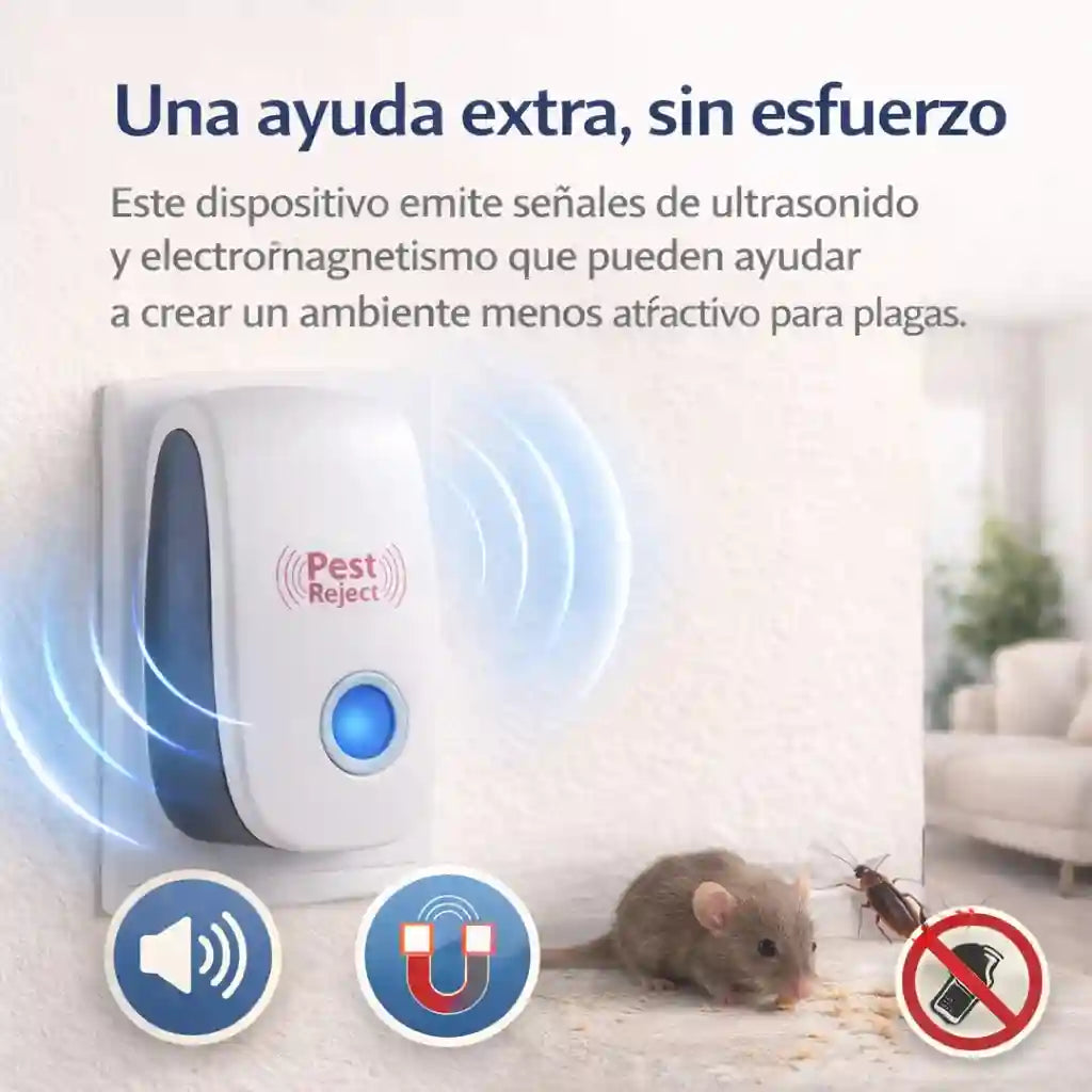 Repelente Ultrasónico/ La forma más segura de proteger tu hogar