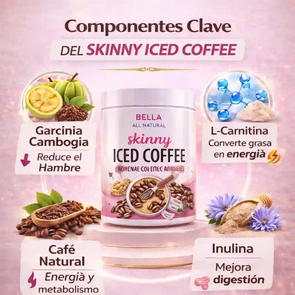Skinny Iced Coffee: Baja de peso + energía - antojos