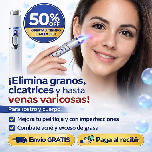 Lápiz luz UV/ Adiós Imperfecciones, flacidez y grasa