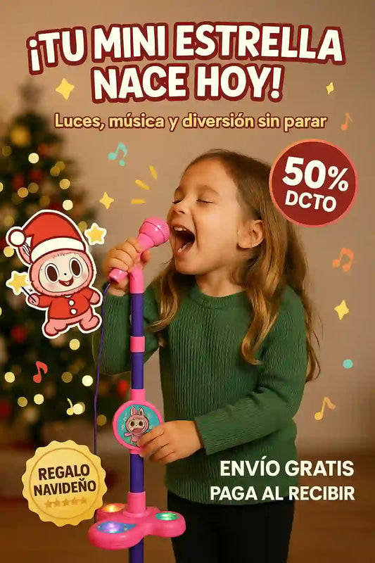 Micrófono Labubu “Pequeñas Estrellas“