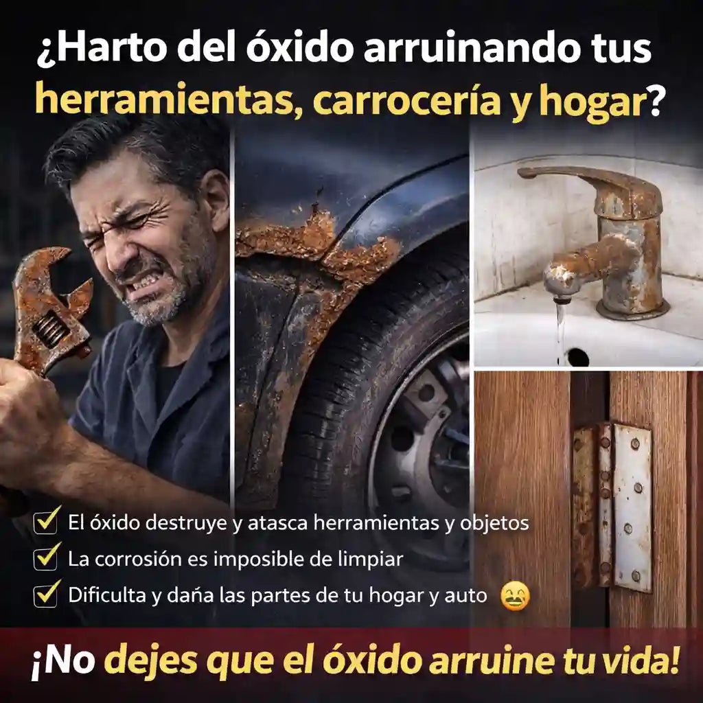 Elimina el óxido en minutos-SPRAY OXICLEAN PRO