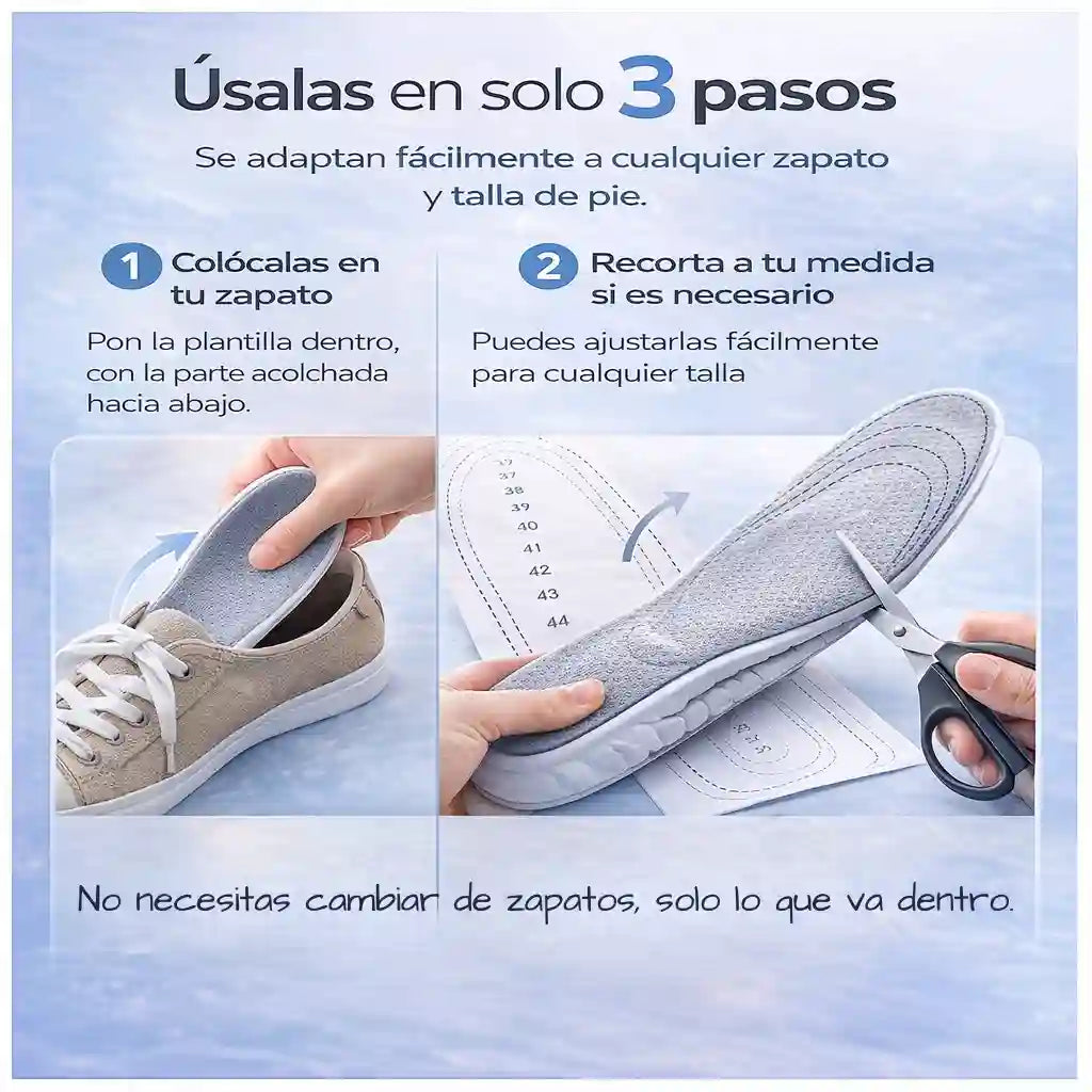 Plantillas Ortopédicas / Tus pies merecen descanso