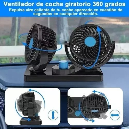 Ventilador Duo 360/ Aire Fresco al Instante