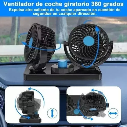 Ventilador Duo 360/ Aire Fresco al Instante