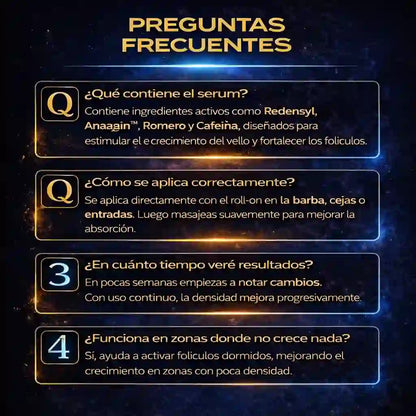 Serum Bodywise: Rellena barba, cejas y entradas rápido